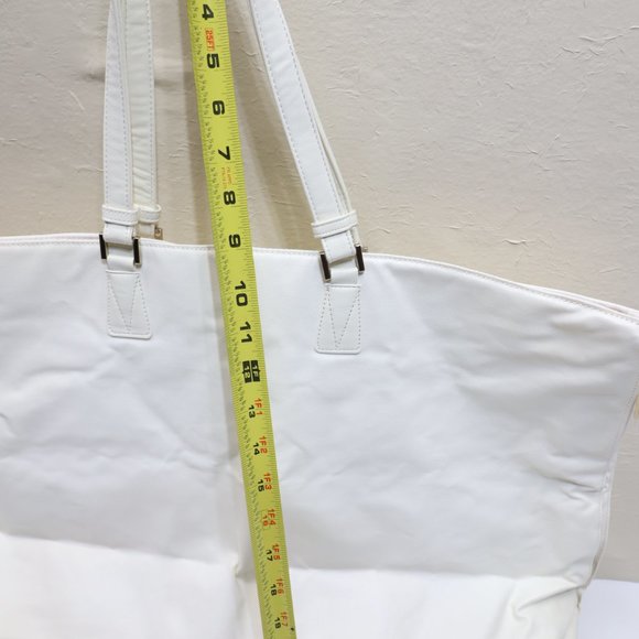 Versace Parfums White Weekender Travel Large Tote 22” x 14” - Picture 10 of 11